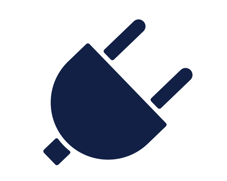 electricity glyph icon , designed for web and appsのイラスト素材