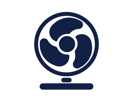 fan glyph icon , designed for web and apps
