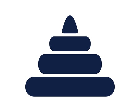 ring toys icon , toy icon , glyph icon , cool icon , cute icon , icon pack , app icon designのイラスト素材