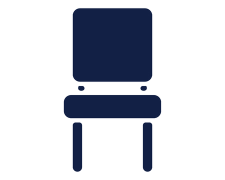 chair icon glyph cool cute icon pack app design iconのイラスト素材