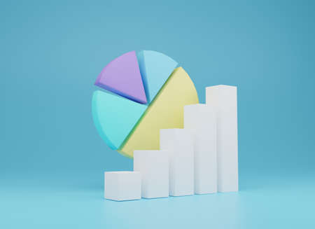 3d of person have a good idea. 3d illustration . 3d renderingの写真素材