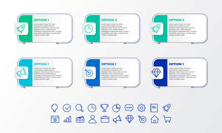 list infographic template design . option infographic template design,business infographic concept for presentations, banner, workflow layout, process diagram, flow chart and how it workのイラスト素材