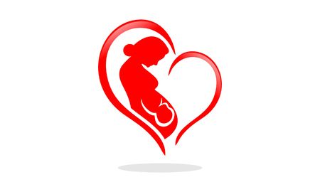 Pregnant icon designのイラスト素材