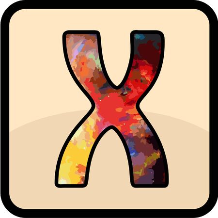 letter color  desain art for all purposeのイラスト素材