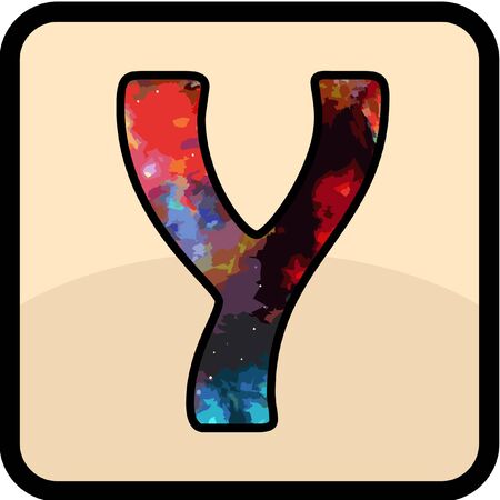 letter color  desain art for all purposeのイラスト素材