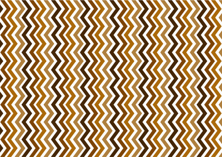 Abstract background with zigzag lines pattern with brown color blendのイラスト素材