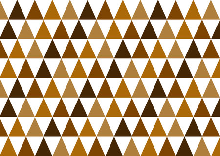 brown triangle pattern with modern design