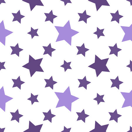 star seamless pattern on white backgroundのイラスト素材