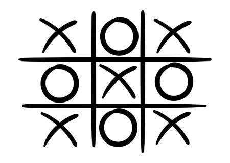 game pattern background with abstract theme on white backgroundのイラスト素材