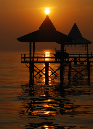 amazing view sunriseの写真素材