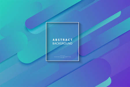 Minimal gradient dynamic geometric shapes backgroundのイラスト素材