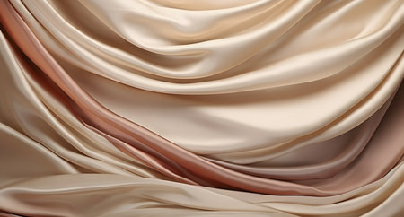 Shiny gold silver soft smooth silk background wallpaperの素材