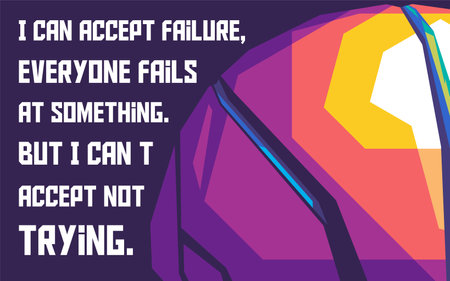 basketball quotes, Design in WPAP Pop art Illustration High Quality Posters.のイラスト素材