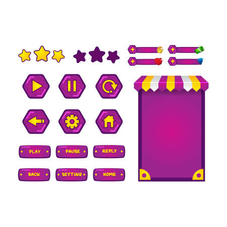 Ketupat concept design vector isolated on white backgroundのイラスト素材