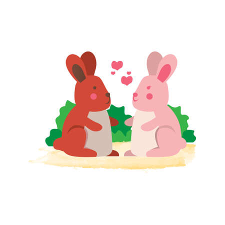 Polygonal and geometric heart design isolated on white backgroundのイラスト素材