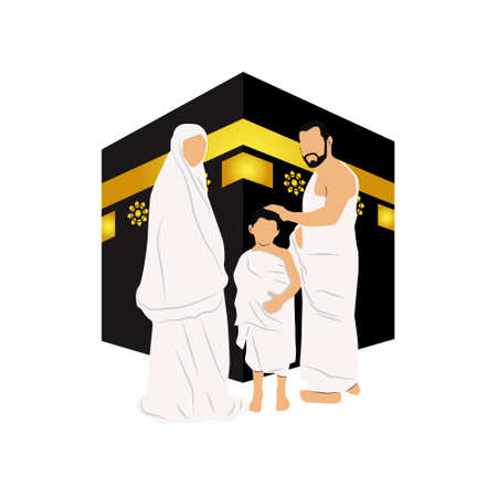 Social distancing illustration vector design isolated on white backgroundのイラスト素材