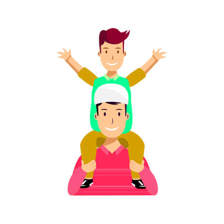 Vintage wedding card template design conceptのイラスト素材