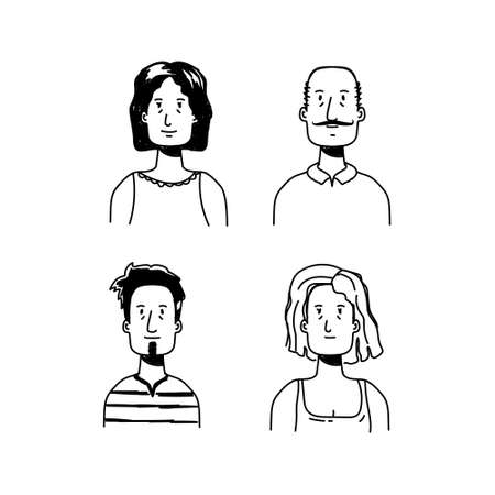 Set of silhouette gear design vector isolated on white backgroundのイラスト素材