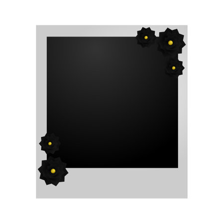 Square back to school banner template designのイラスト素材