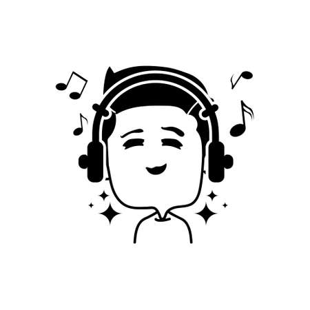 SIlhouette hand holding stick games designのイラスト素材