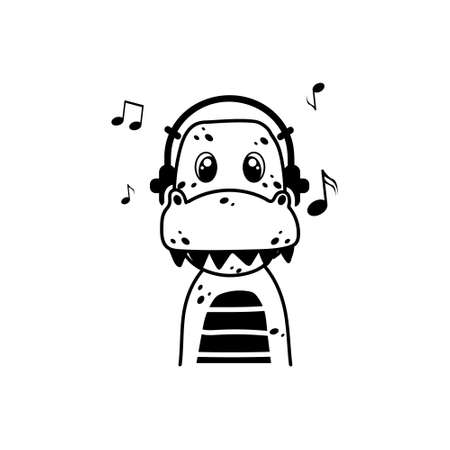 SIlhouette hand holding stick games designのイラスト素材