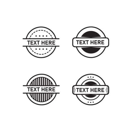 Set of price tag design vectorのイラスト素材