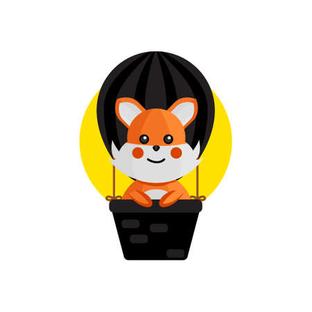 Monster face card design vectorのイラスト素材