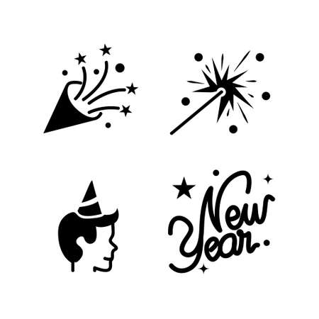 Warranty linear icon design collectionのイラスト素材