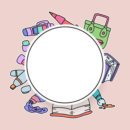 Seamless pattern books design backgroundのイラスト素材