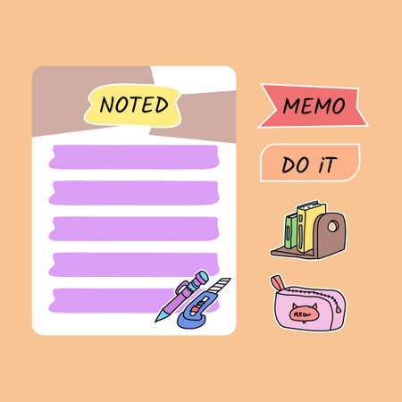 Set of element infographic designのイラスト素材