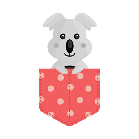 Cartoon pocket animal penguin designのイラスト素材