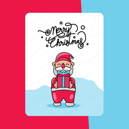 Set of christmas stamp design collectionのイラスト素材