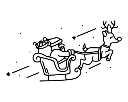 Set of christmas stamp design collection 03のイラスト素材