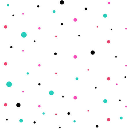 Abstract seamless dot design backgroundのイラスト素材