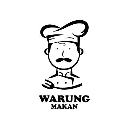 Restaurant   template design conceptのイラスト素材