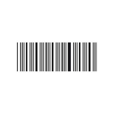 Barcode template design isolatedのイラスト素材