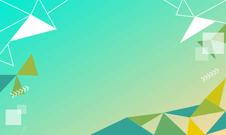 Abstract polygonal cover and banner background designのイラスト素材