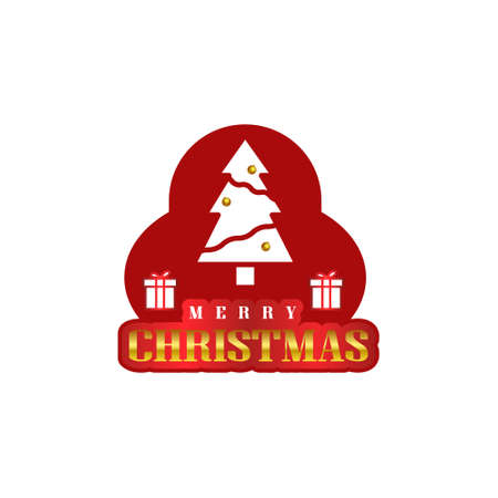 Christmas banner paper cut concept designのイラスト素材