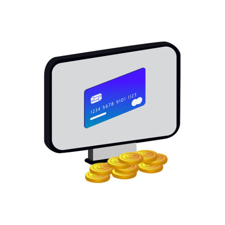 3d object monitor with online payment design