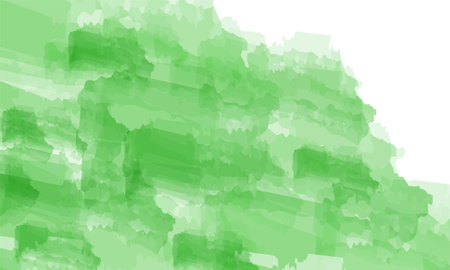 Ink watercolor green texture hand painted backgroundのイラスト素材