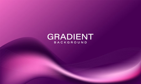 Abstract vibrant gradient background in purple tonesのイラスト素材