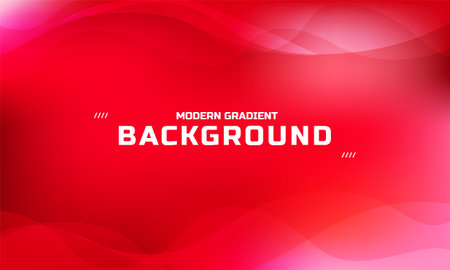 Red abstract wavy geometric background designのイラスト素材