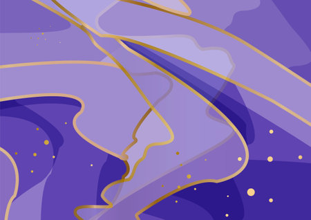 Creative liquid marble texture design backgroundのイラスト素材