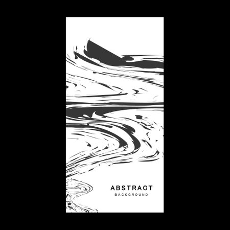 Vertical abstract splashed watercolor texture conceptのイラスト素材