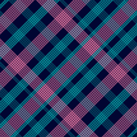 Square tartan plaid pattern texture background designのイラスト素材
