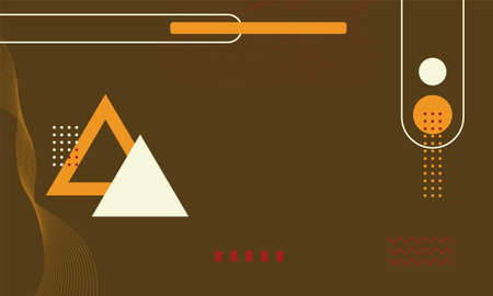 Geometric minimalist background for banner and poster artのイラスト素材