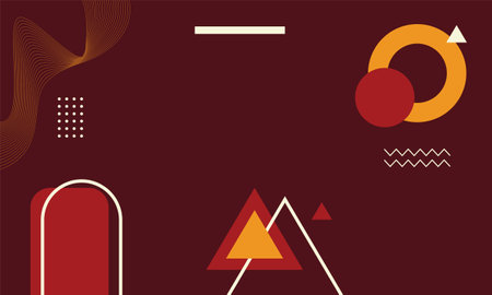 Geometric minimalist background for banner and poster conceptのイラスト素材