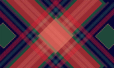Tartan scotland plaid background pattern texture for textile printのイラスト素材