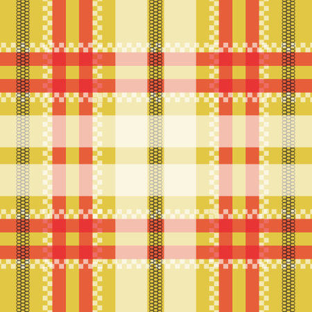 Tartan or plaid retro color pattern texture design textileのイラスト素材