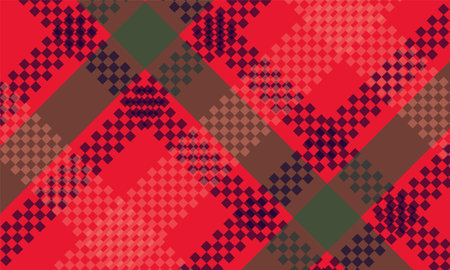 Textile fabric tartan scotland seamless plaid pattern retro background print